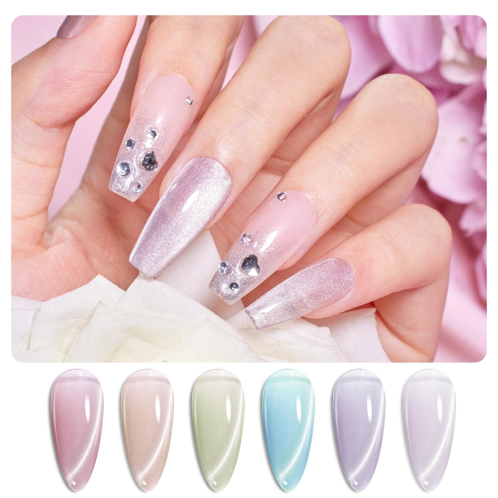 Beetles kit de uñas para casa, manicura DIY con acabado duradero.