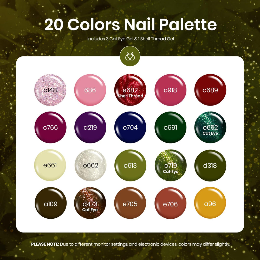 Beetles tonos verdes para uñas chic y versátiles en invierno