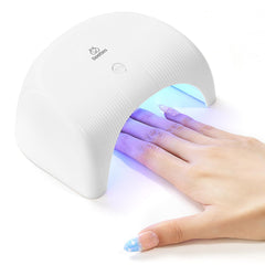Beetles: lámpara UV-LED con 18 diodos para secado rápido de gel de uñas.