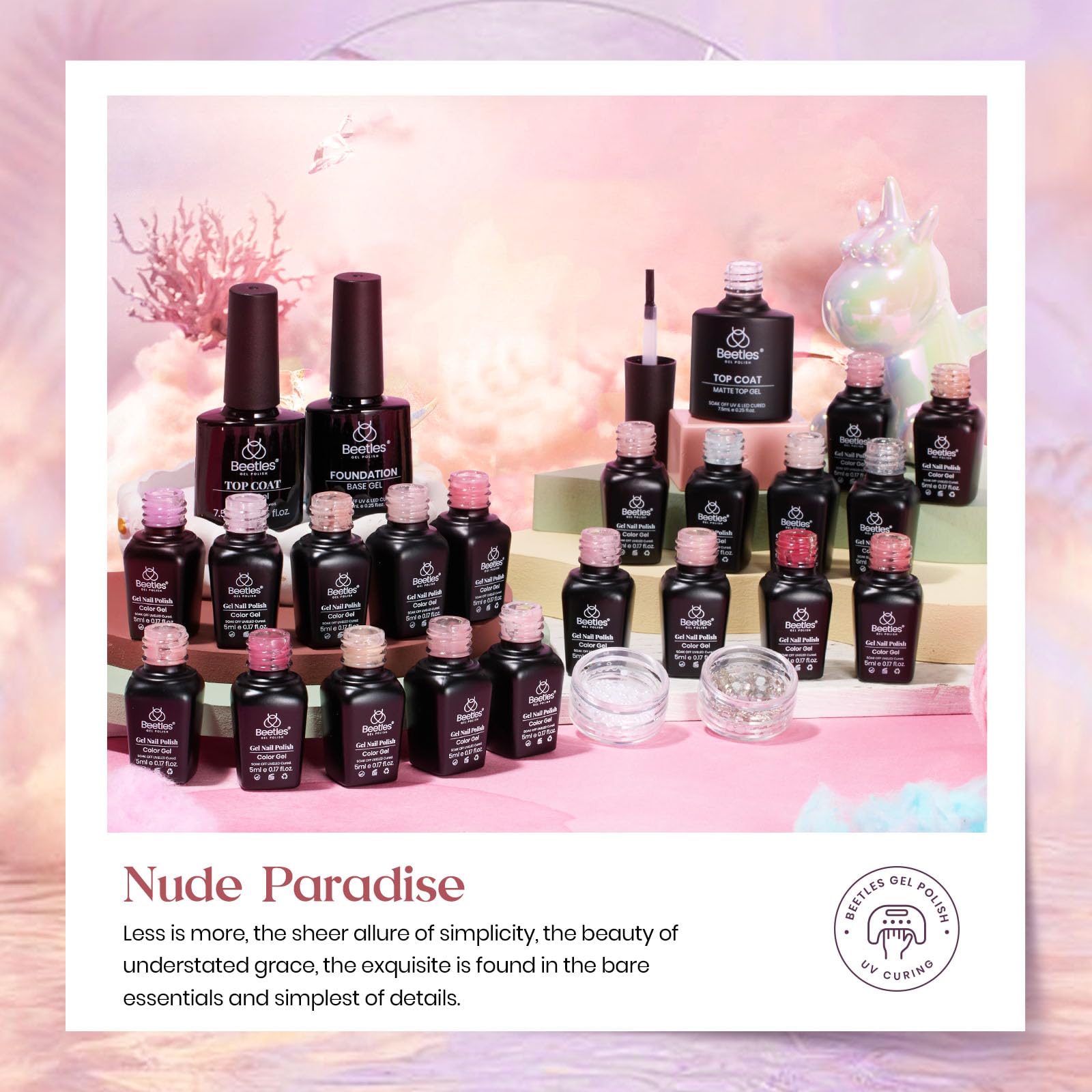 Beetles longue tenue vernis gel jusqu’à 28 jours