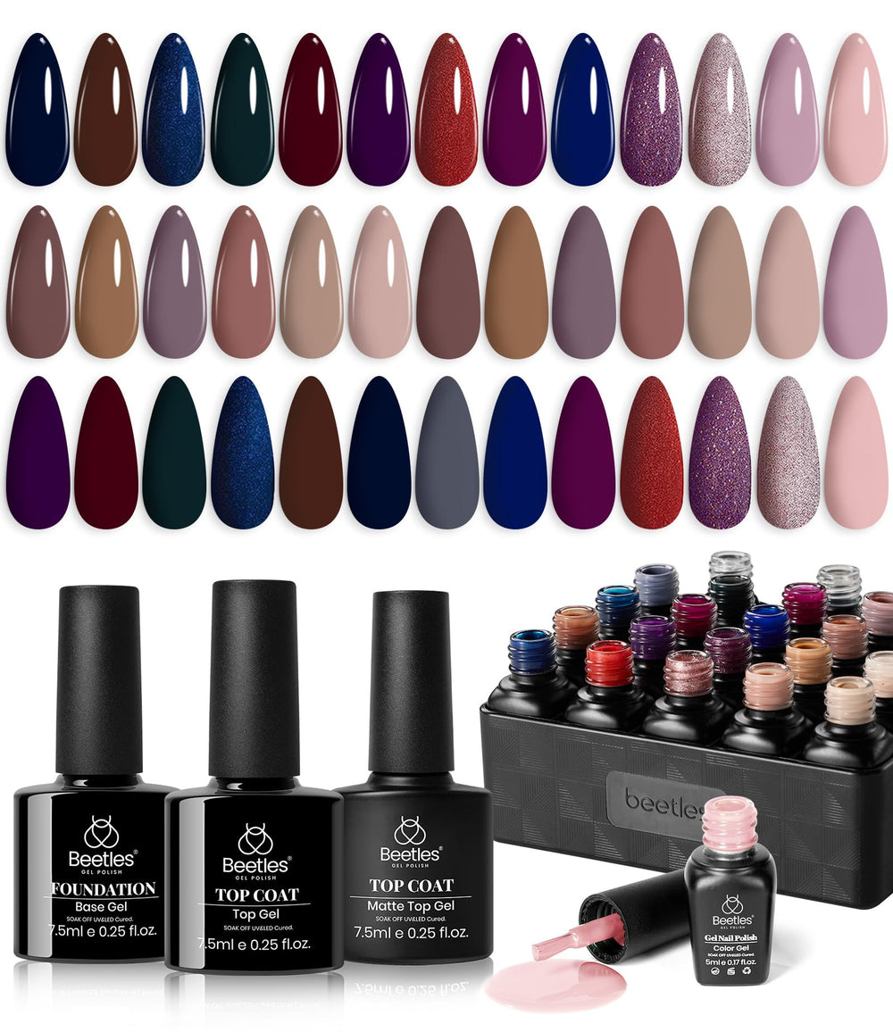 Beetles Manhattan: conjunto de 20 colores para combinar con cualquier outfit y ocasión