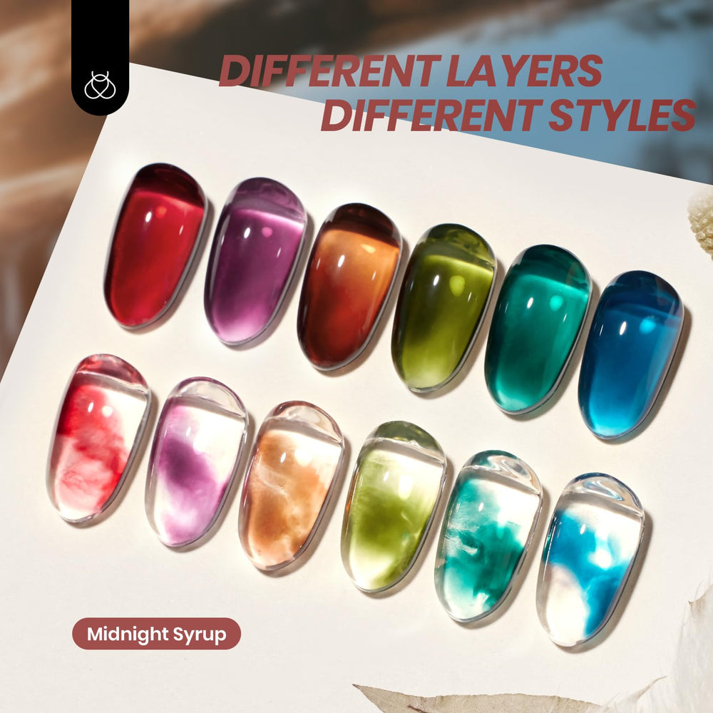 Beetles Midnight Syrup tono granate para un look elegante de otoño