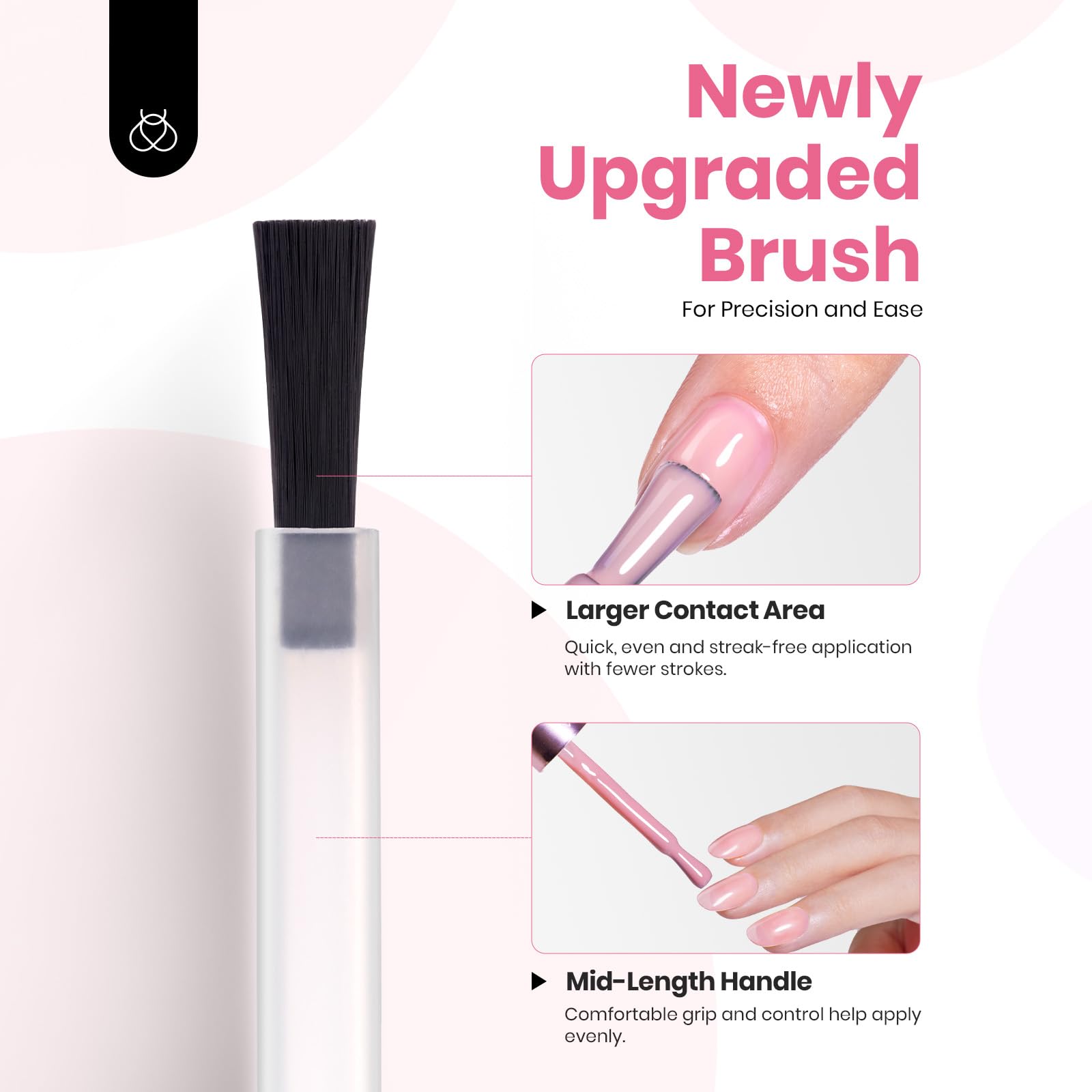 Beetles Esmalte gel nude rosa: brillo duradero para uso diario.