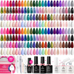 Beetles Nail Nook con 100 colores para combinaciones infinitas