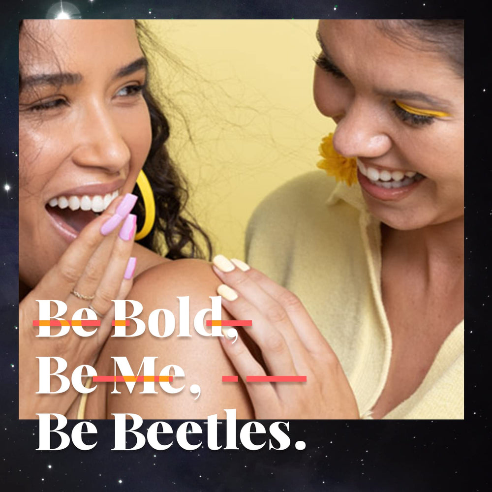 Beetles esmalte en gel neutro aplicación cremosa: nivelación suave para uñas pulidas.