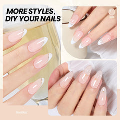 Beetles Nude Gel Polish aplicación en capas para efectos translúcidos u opacos