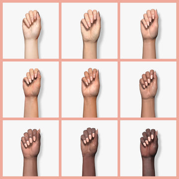 Beetles Nude Gel Polish curado en UV/LED ofrece brillo duradero.