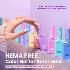 Beetles Pastel Gel Polish en botella rosa, tono suave para uso diario.