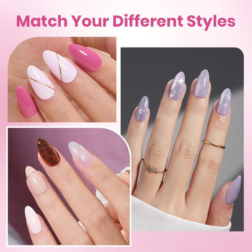 Beetles pegamento gel sin HEMA para fijación suave.