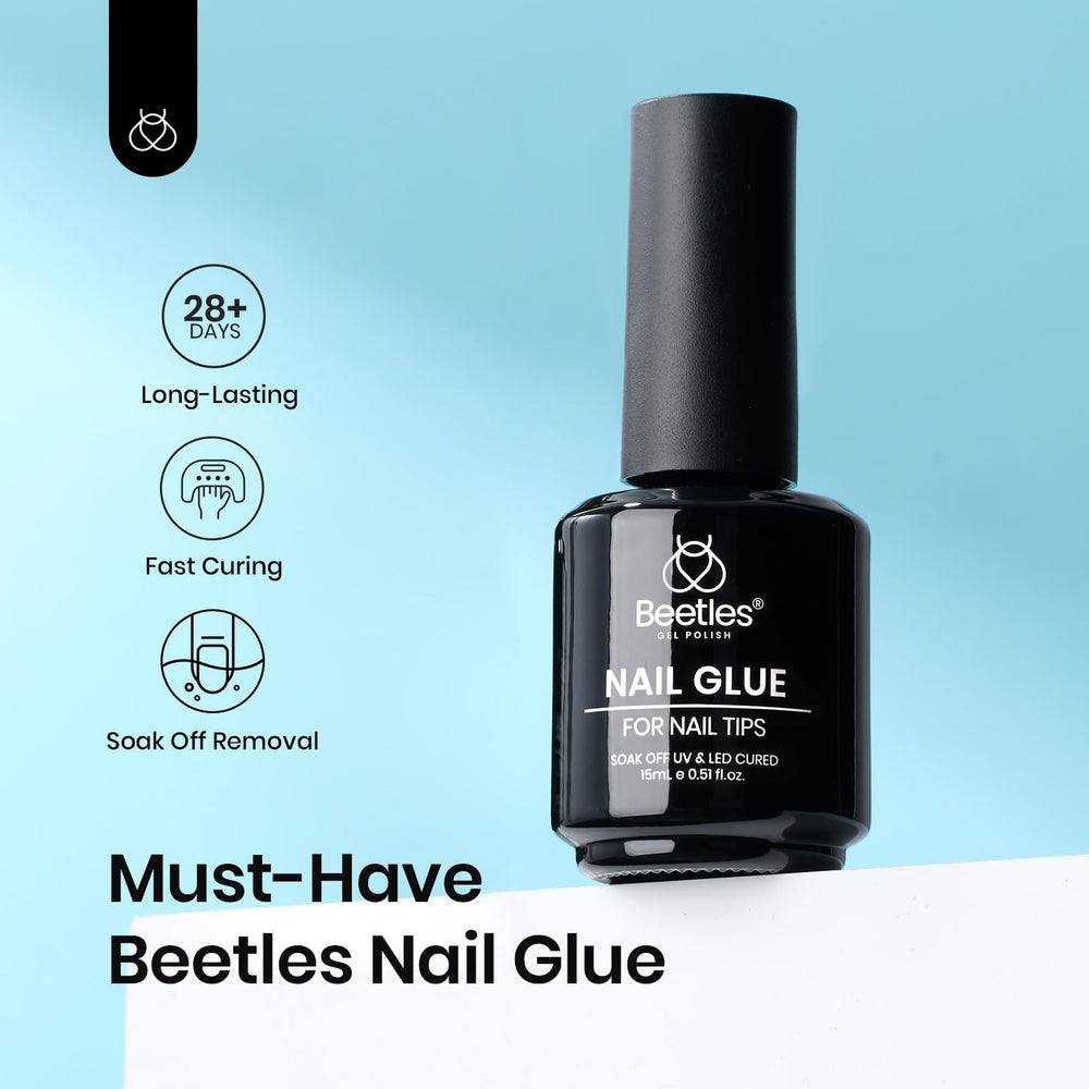 Beetles gel transparente para uñas ofrece brillo duradero y acabado limpio