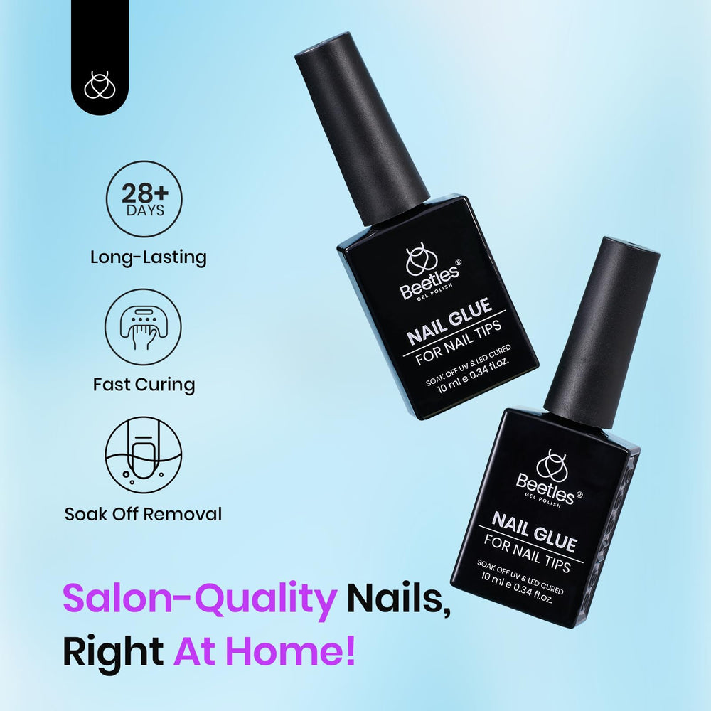 Beetles Gel Polish dos botellas de 10 ml para uso continuo