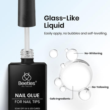 Beetles Gel Polish pegamento apto para uñas naturales y artificiales