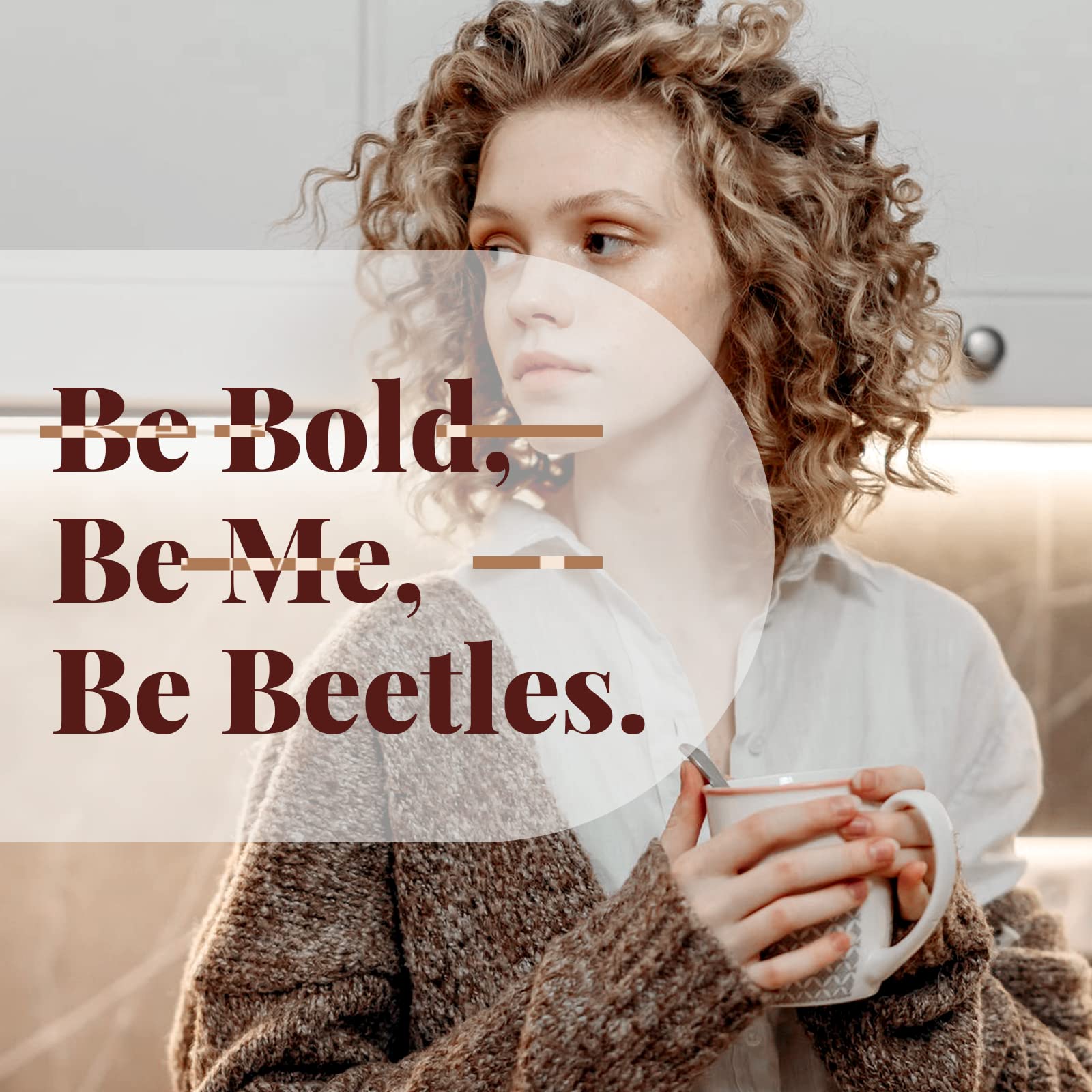 Beetles precauciones piel sensible, usa cinta para evitar irritaciones.