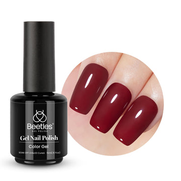 Beetles Red Gel Polish gift packaging for gifting beauty lovers.