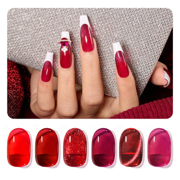 Beetles Red Revival: guía de aplicación sencilla para uñas.