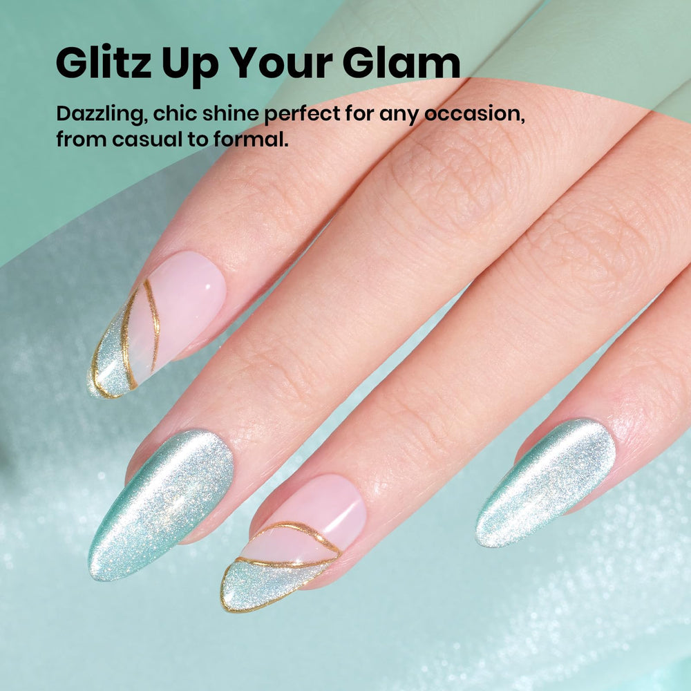 Beetles regalo ideal para amantes de uñas verde.