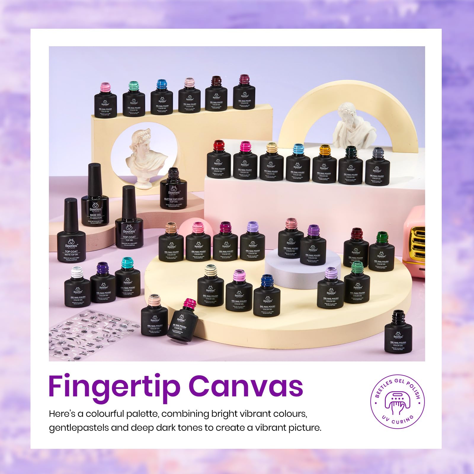 Beetles regalo ideal para uñas y creatividad.