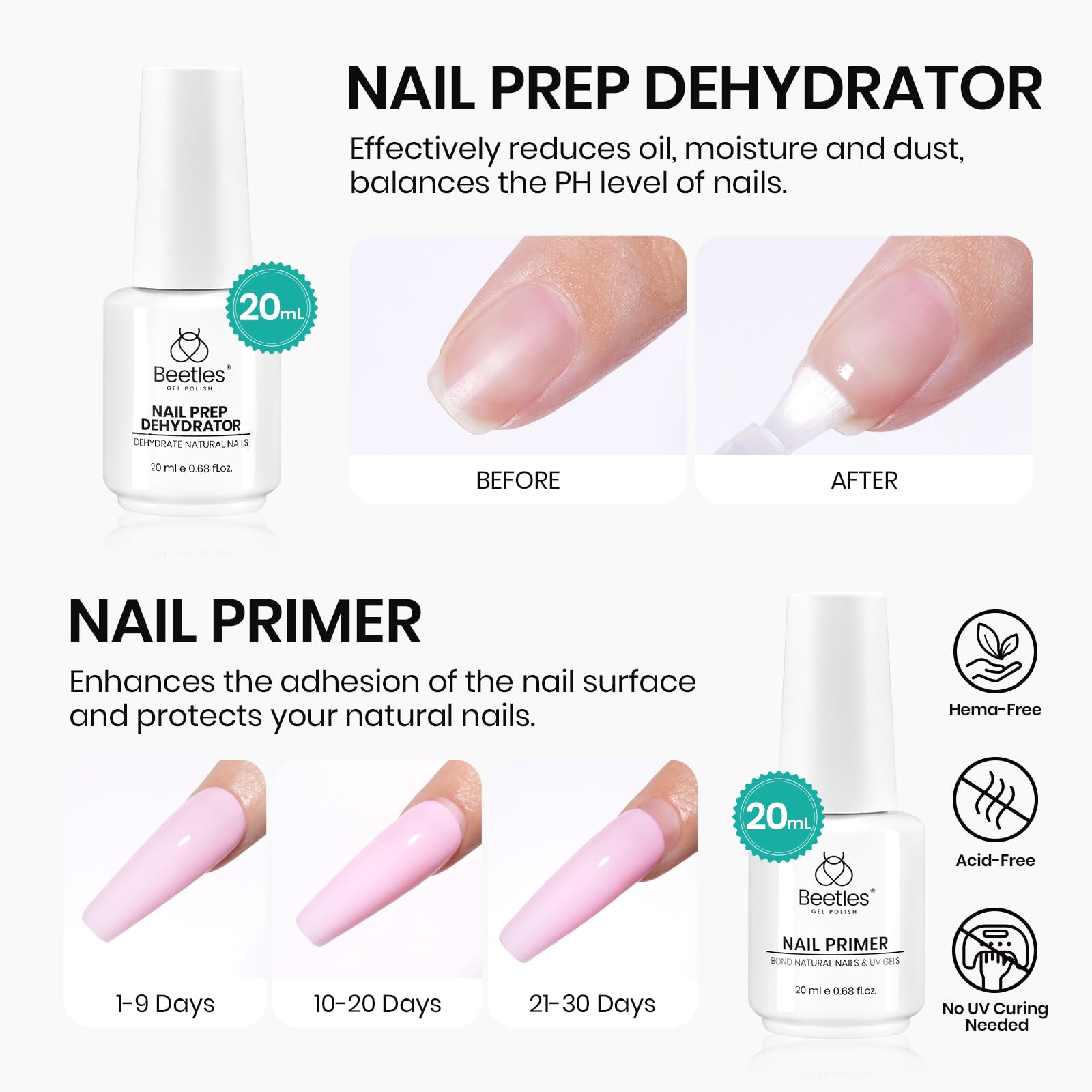 Beetles conjunto regalo para mujeres para manicura DIY