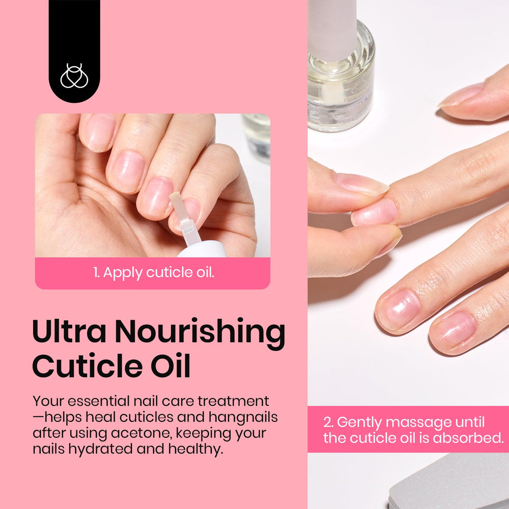 Beetles Gel Polish Kit con aceite de cuticulas natural para hidratacion