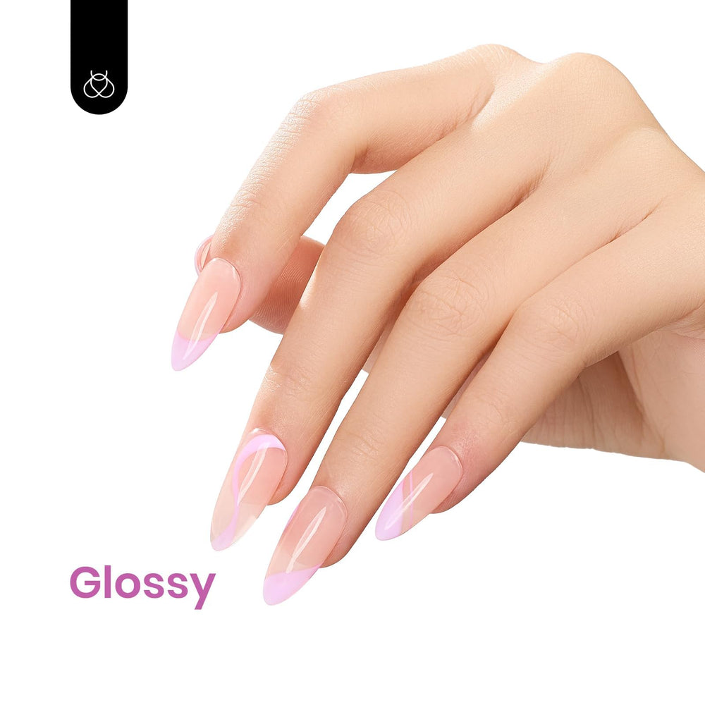 Beetles Rosa Gel Esmalte Cuento de Hadas, tono rosa pastel ideal para uñas elegantes.
