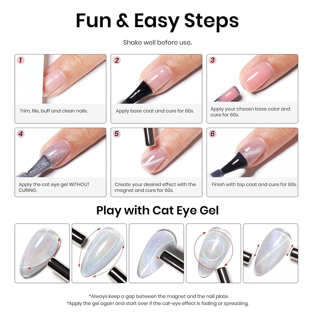 Beetles Silver Cat Eye: consejos de aplicación para mejores resultados