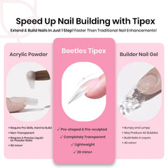 Beetles Tipex, lima para uñas para acabado suave de puntas