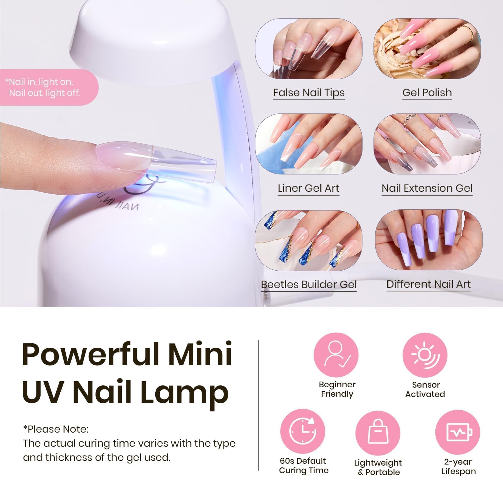 Beetles Tipex Lime à Ongles : lime ergonomique pour surface lisse.