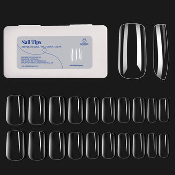 Beetles tips kit de 500 piezas para salón o diy en casa