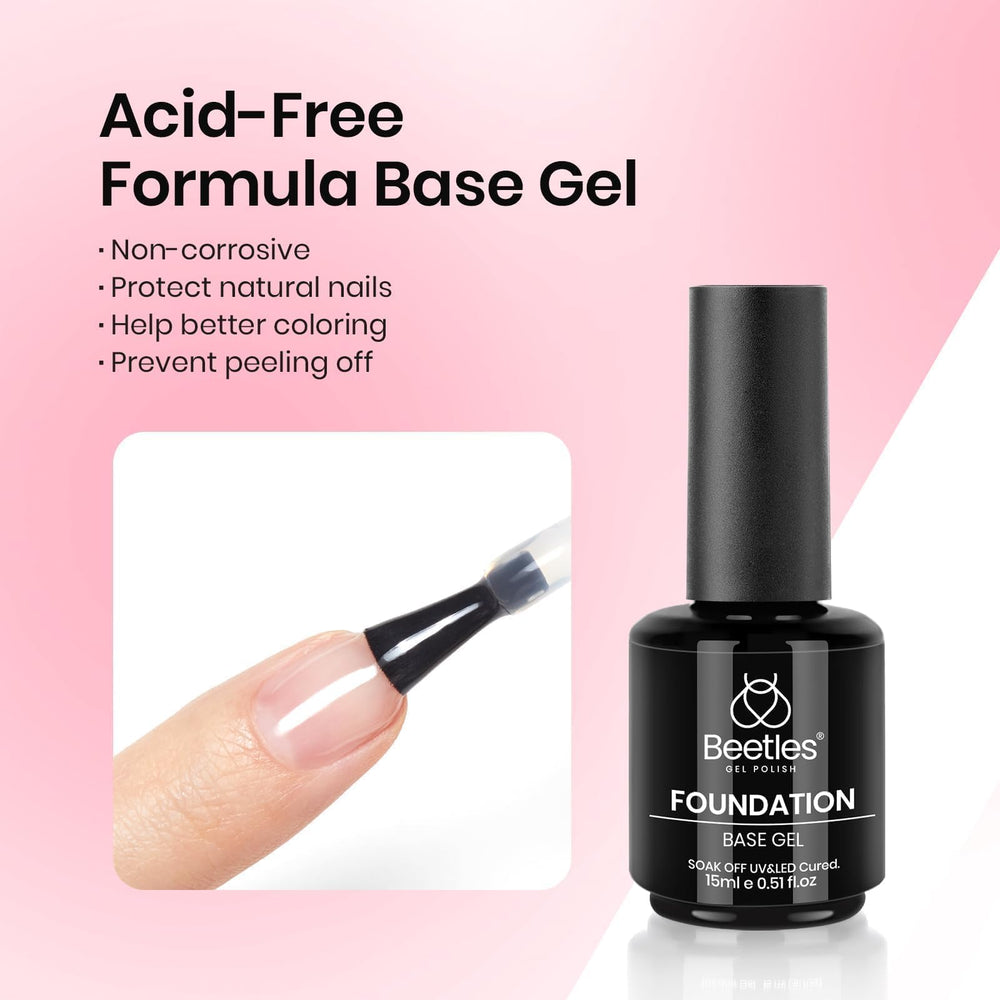Beetles Top Coat Brillo Resistente para acabado reluciente.