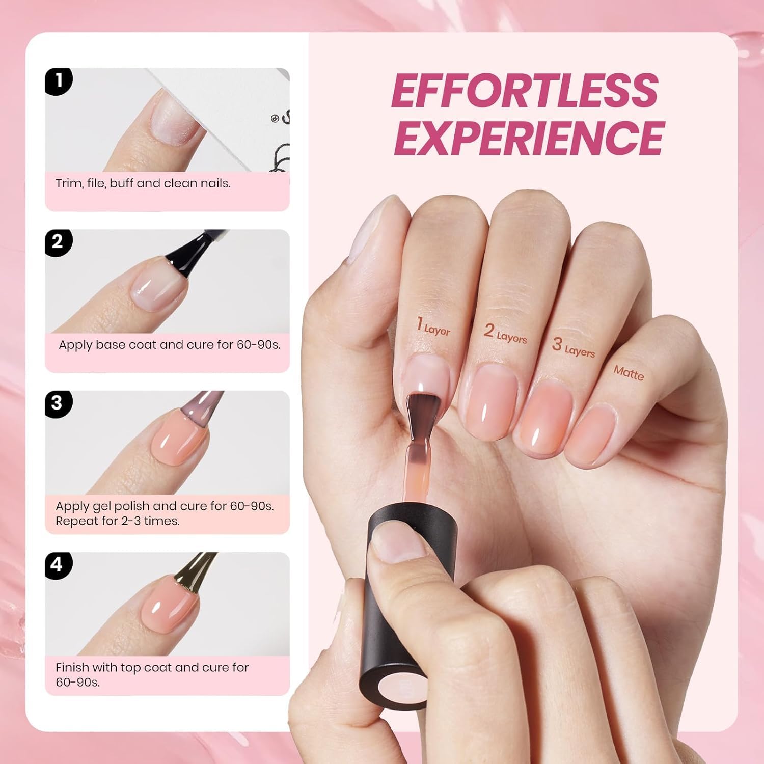 Beetles Pearlescent Top Coat: efecto perlado y profundidad de color.