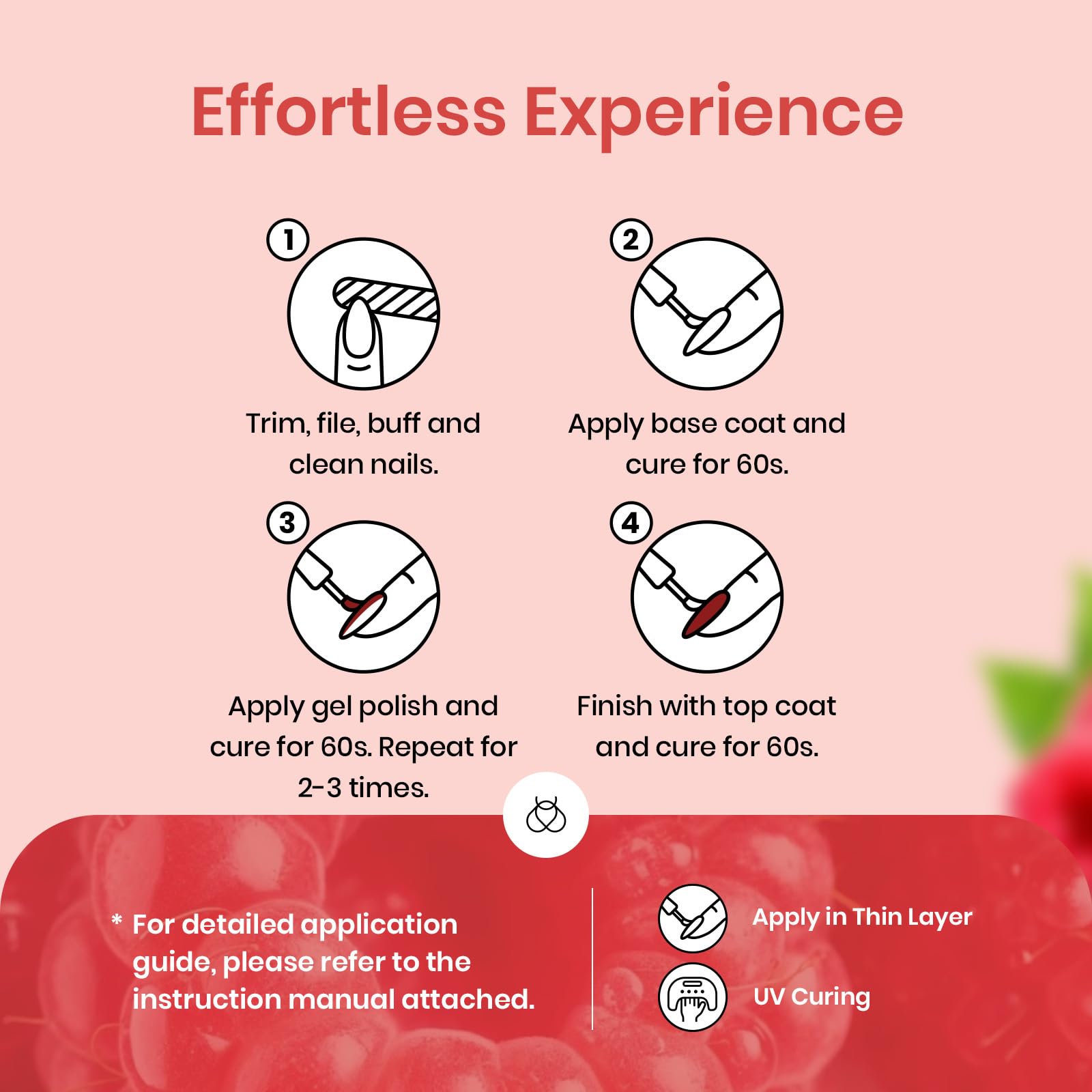 Beetles Valentines kit completo: set multitone para crear estilos de manicura