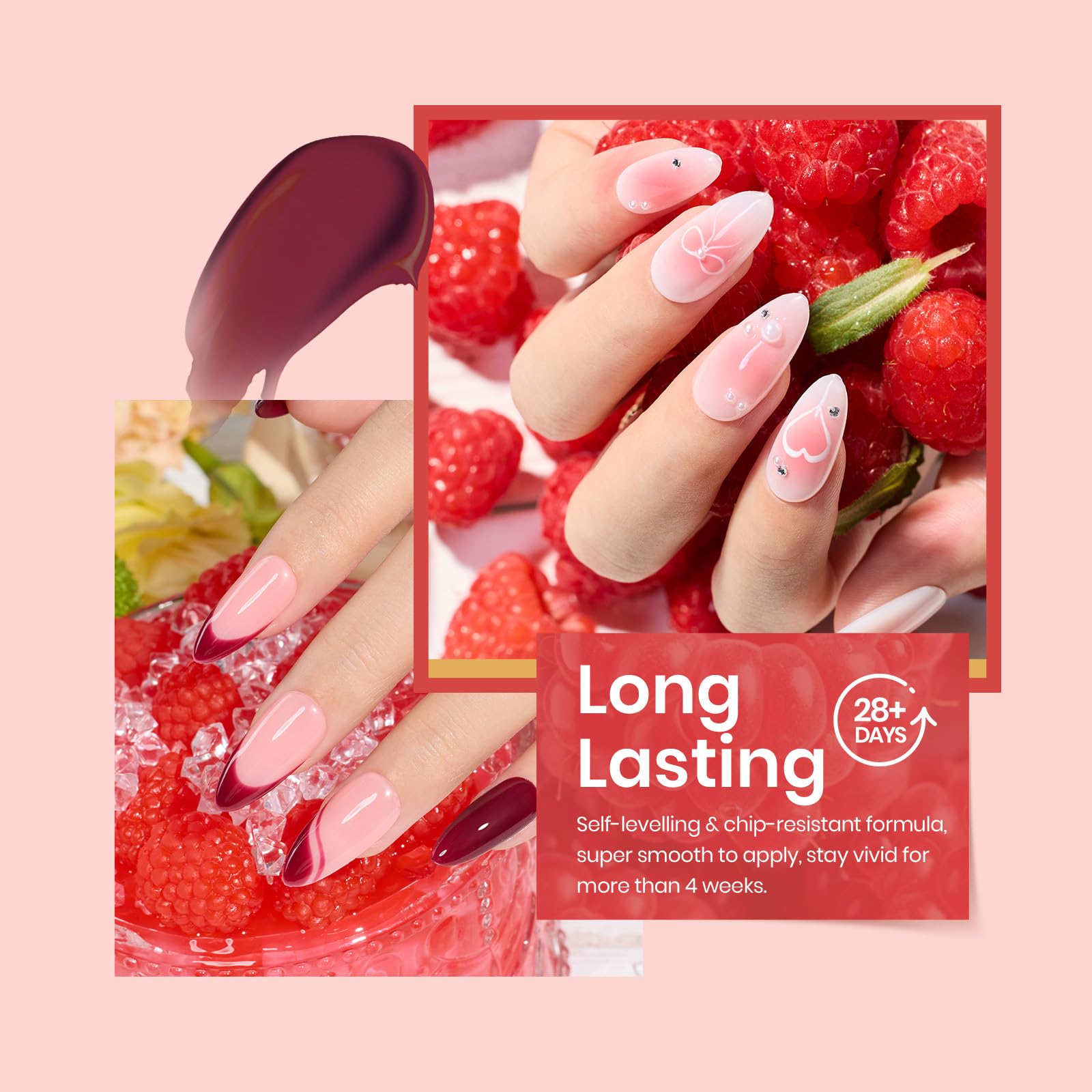Beetles Valentines gel polish lilas: toque suave y femenino para primavera
