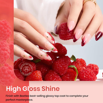Beetles Valentines gel polish marrón: tono neutro elegante para cualquier ocasión