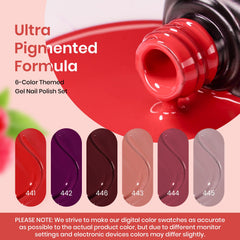 Beetles Valentines gel polish morado: color audaz para uñas glamorosas