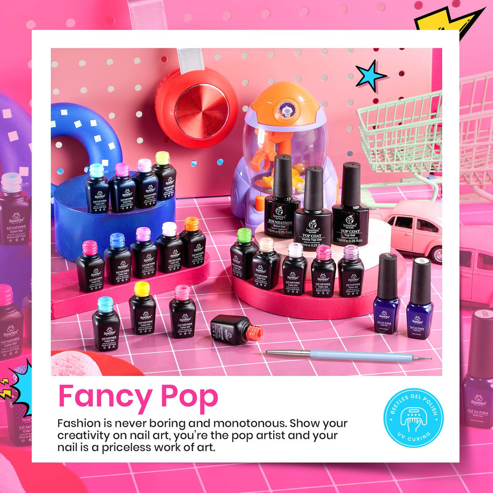 Beetles Verano Gel Polish verde neon para uñas duraderas