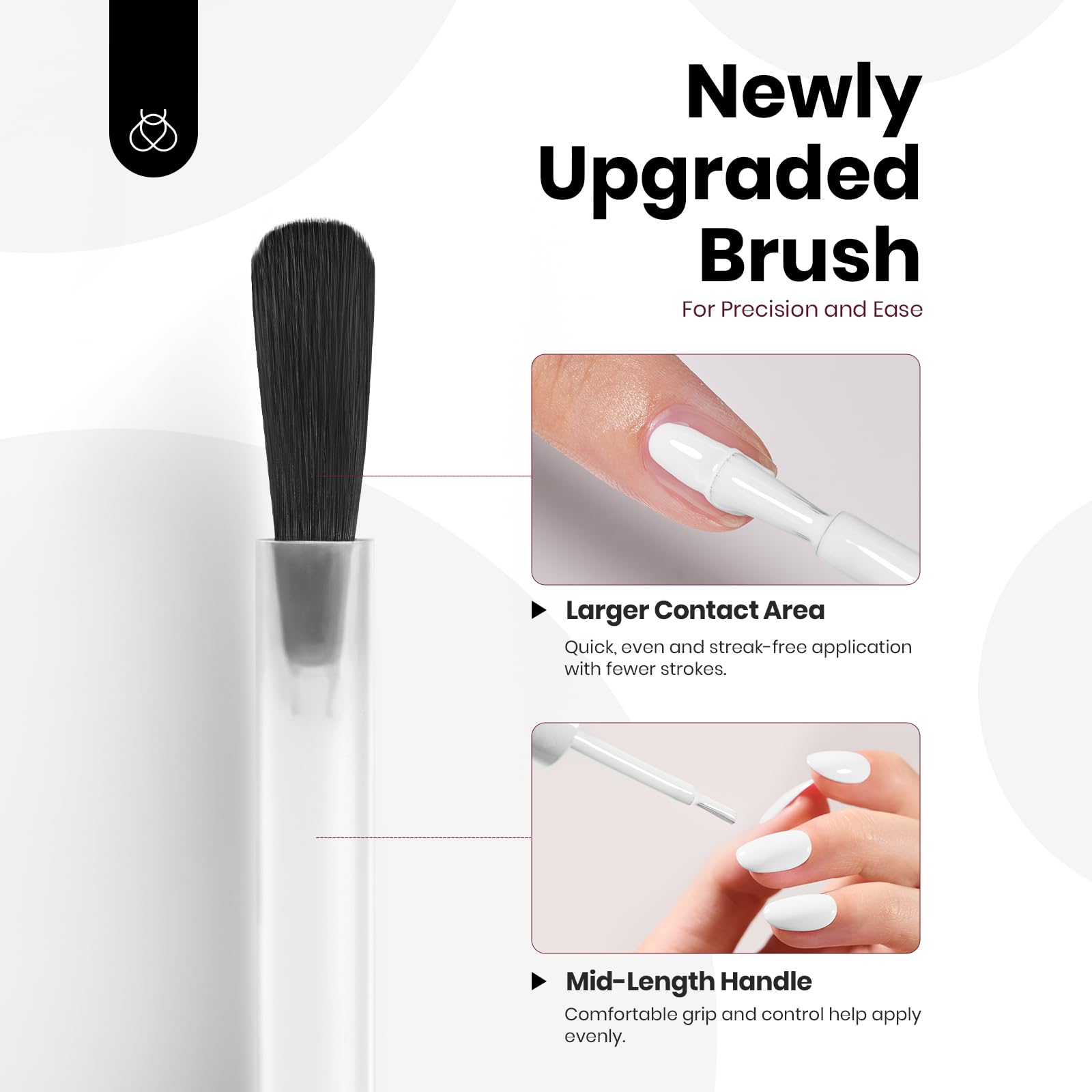 Beetles vernis gel blanc: application pratique, résultat lisse et durable.