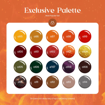 Beetles Gel Kit: 20 teintes café-latte pour créer des looks estivaux