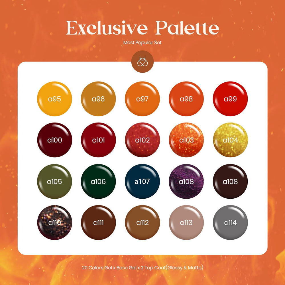 Beetles Gel Kit: 20 teintes café-latte pour créer des looks estivaux