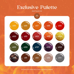 Beetles Gel Kit: 20 teintes café-latte pour créer des looks estivaux