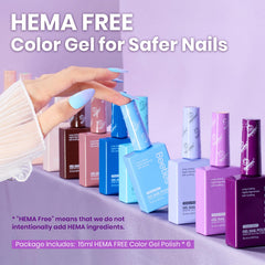 Beetles Wisteria Whisper collection bottles on display for a pastel manicure.