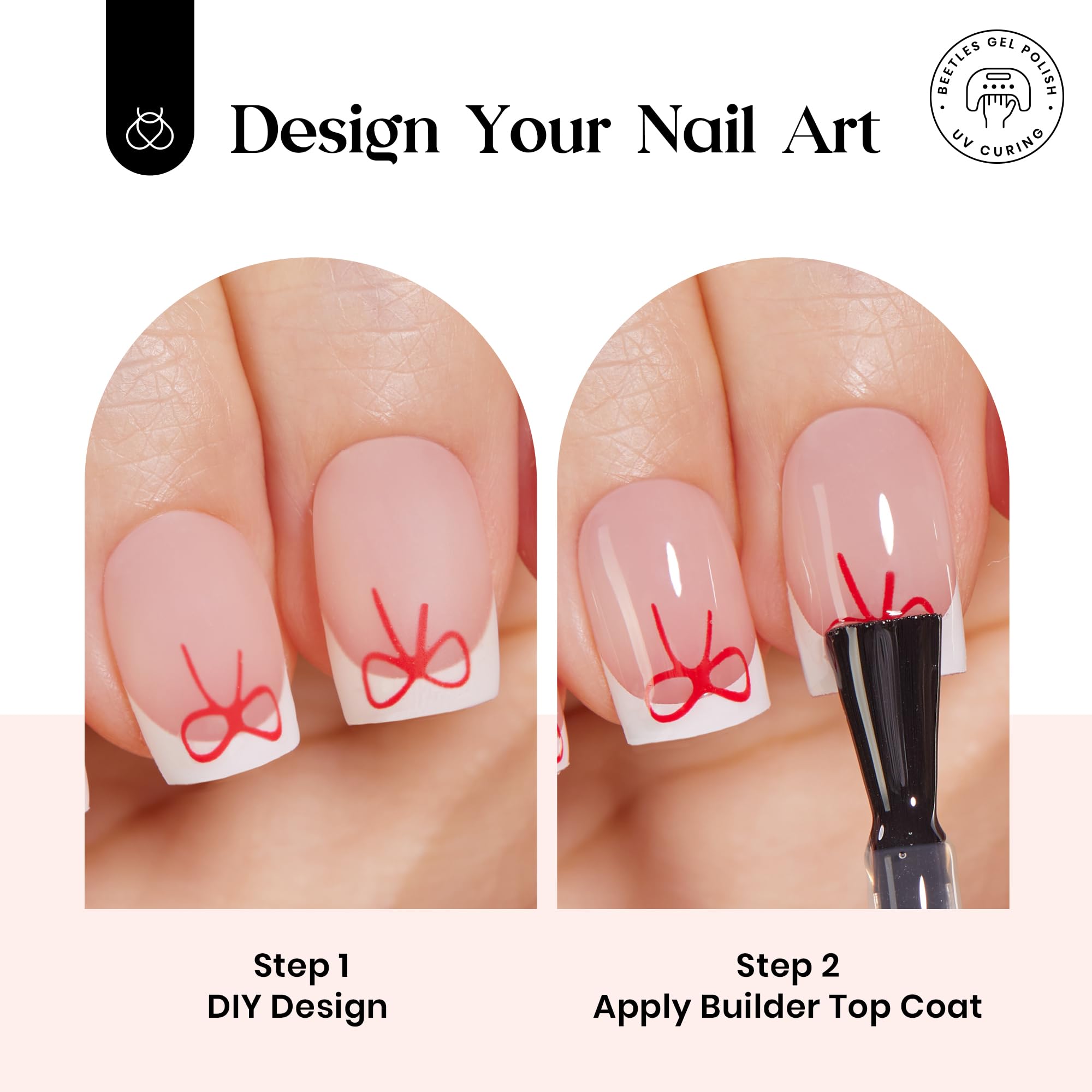 Top Coat Constructeur Beetles X Press Plus prolonge la tenue.
