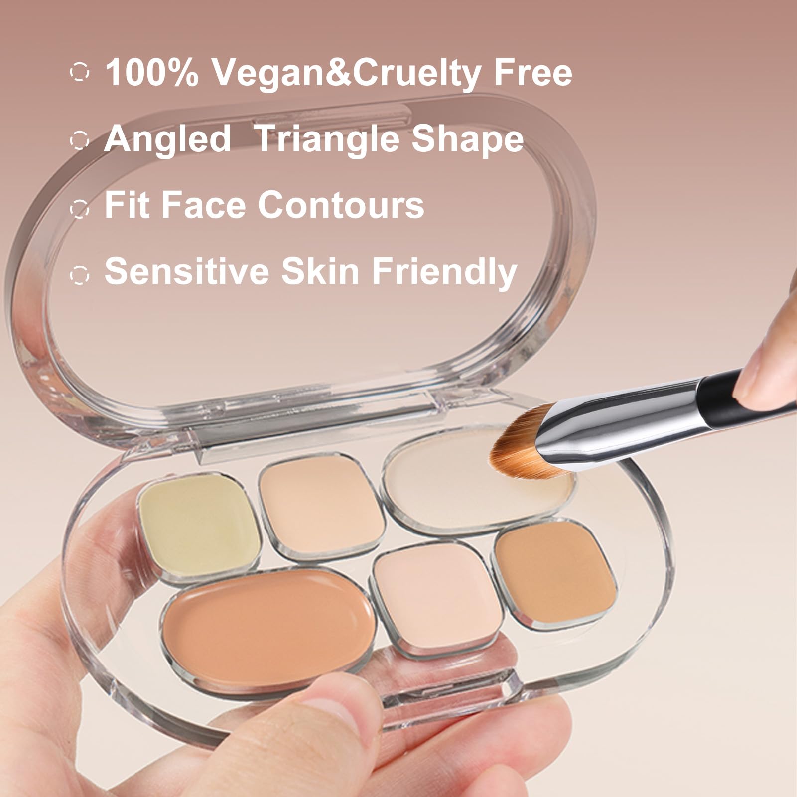 BeeYoYe uso multiuso para corrector y base en zonas difíciles.