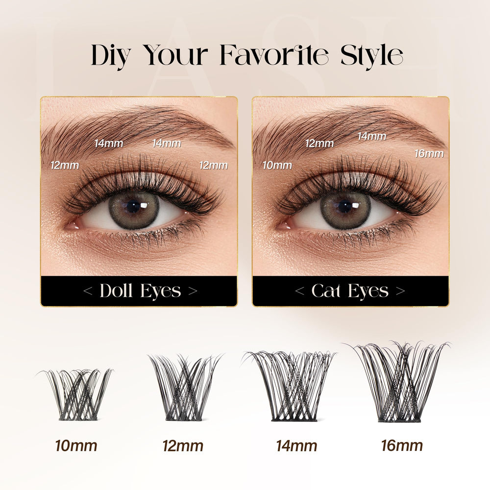 BEFER Beauty aplicación casera en casa para ojos expresivos.