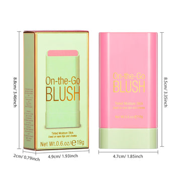 BEFIVECOK Blush Stick tonos rosa suave para looks suaves.