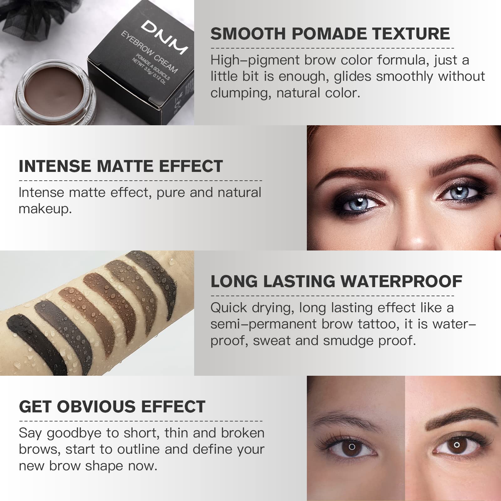 BEFIVECOK tonos-cejas-11: amplia selección para encontrar tu color ideal.
