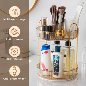 BEFSOP almacenamiento versátil para perfumes y cosméticos
