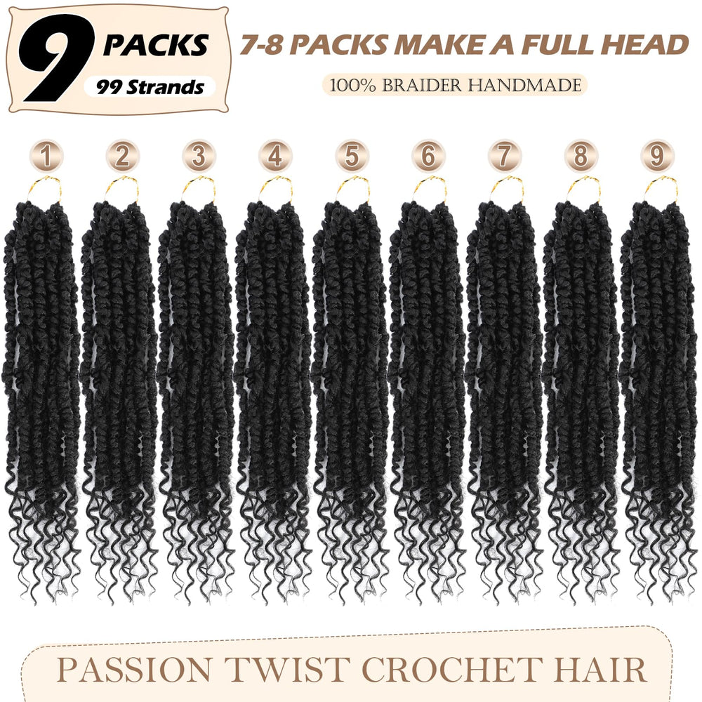 BEFUNNY Passion Twist pretrenzado corto, ideal para una instalación rápida y un acabado natural.