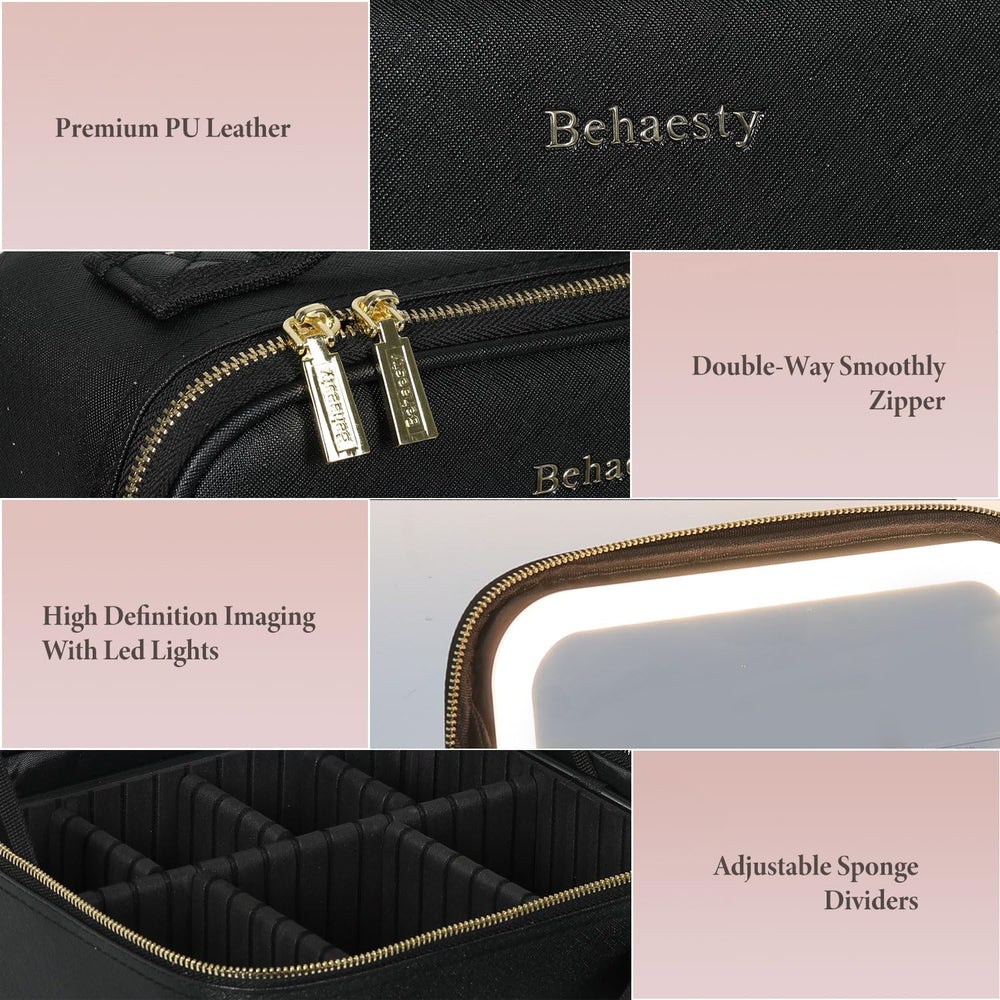Trousse Behaesty légère et compacte, se glisse dans la valise.