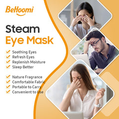 BeHoomi mascarilla ocular calefactable con calor cómodo