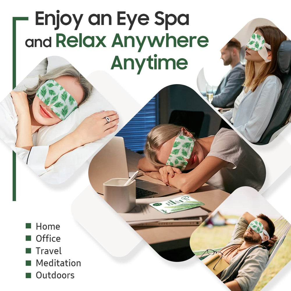 BeHoomi mascarilla ocular a vapor, regalo ideal para relajación y bienestar